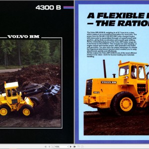 Volvo BM 4300B Wheel Loader arts Catalog