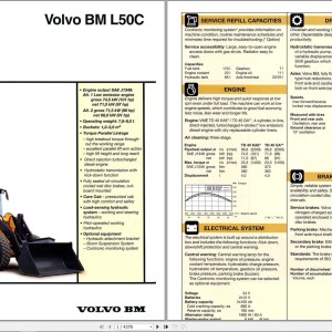 Volvo BM L50C Wheel Loader Service Repair Manual