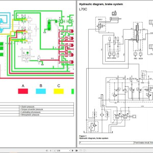 Volvo BM L70 Wheel Loader Wiring Diagram