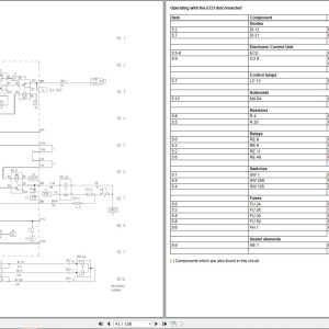 Volvo BM L70B Wheel Loader Wiring Diagram