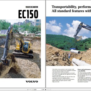 Volvo EC150 LC Excavator Service Repair Manual