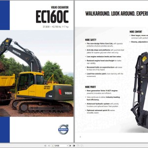Volvo EC160C L Excavator Service Repair Manual