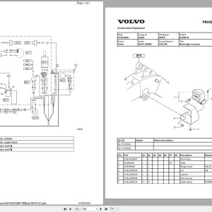 Volvo EC20B XT Excavator Parts and Service Repair Manual