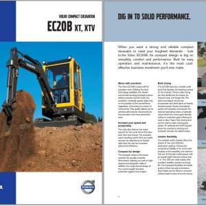 Volvo EC20B XTV Excavator Service Repair Manual