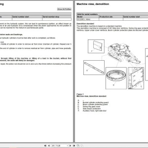 Volvo EC220E LR Excavator Service Repair Manual