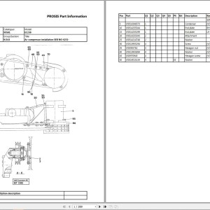 Volvo EC230 Excavator Parts Catalog