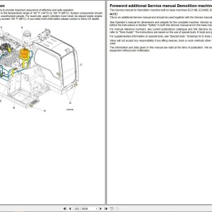 Volvo EC290B Excavator Service Repair Manual
