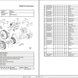 Volvo EC330B LC Excavator Parts Catalog