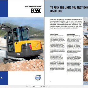 Volvo EC55C Excavator Service Repair Manual