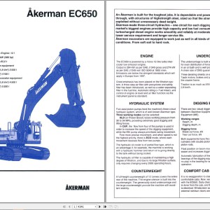 Volvo EC650 Excavator Service Repair Manual