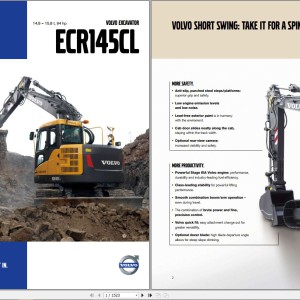 Volvo ECR145C L Excavator Service Repair Manual