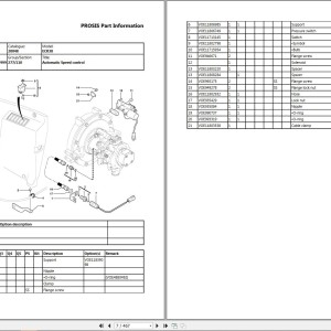 Volvo ECR38 Excavator Parts Catalog