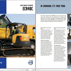 Volvo ECR48C Excavator Service Repair Manual