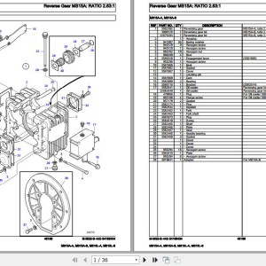 Volvo Penta MS15A-A to MS15L-B Parts Catalog