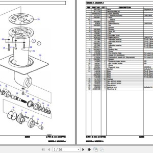 Volvo Penta MS25S-A MS25SR-A Parts Catalog