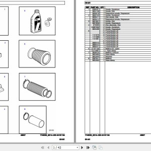 Volvo Penta SX-M1 Parts Catalog