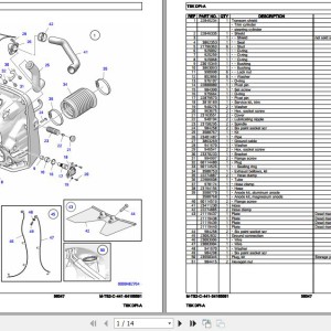 Volvo Penta TSK DPI-A Parts Catalog