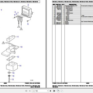 Volvo Penta TSK SX-C to TSK SX-R2 Parts Catalog