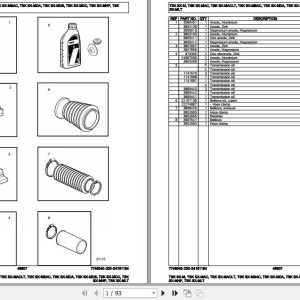 Volvo Penta TSK SX-M to TSK SX-MLT Parts Catalog