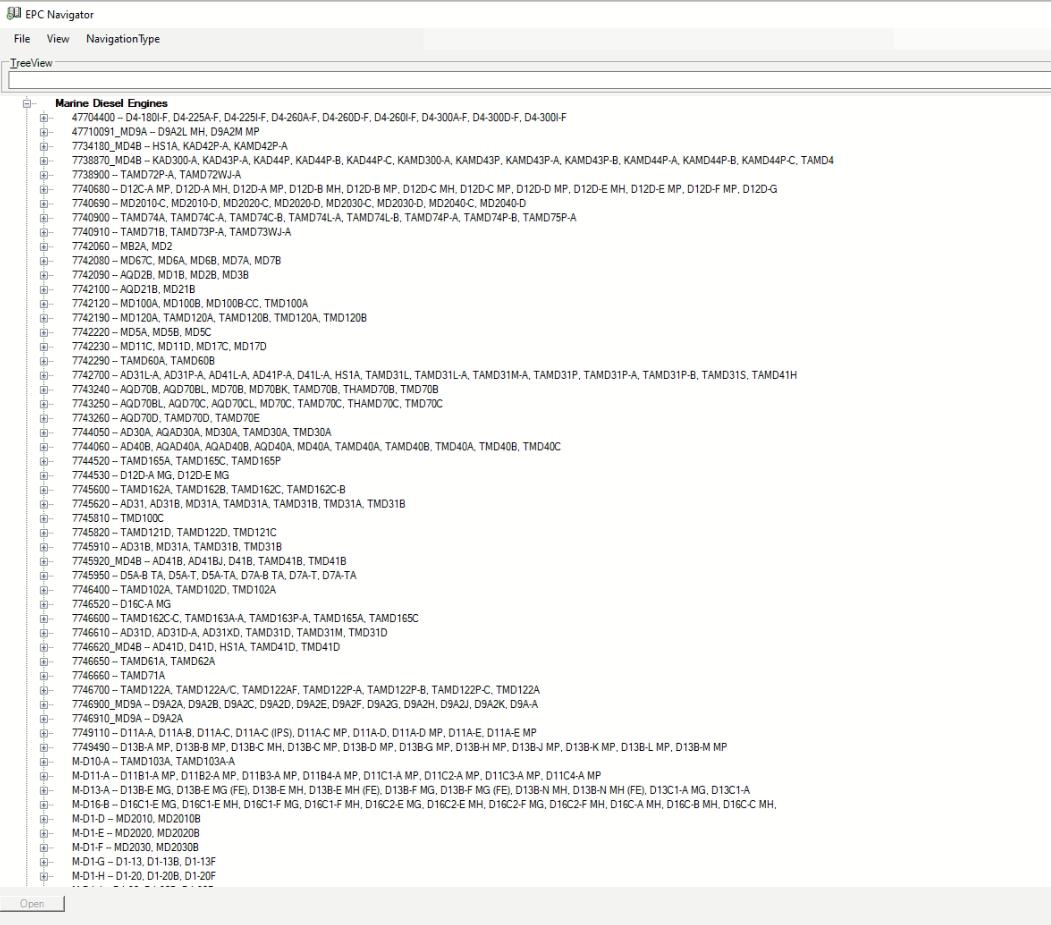 Volvo Penta Marine & Industrial Engine EPC 03.2026 Electronic Parts Catalog_3