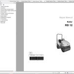 Wacker Neuson RD12A Operator's Manual, Repair Manual & Parts Catalog 0620058