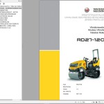 Wacker Neuson RD27 Operator's Manual & Parts Catalog 5100011386