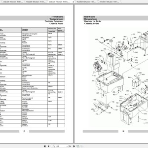 Wacker Neuson RT 82-SC Operator's Manual, Repair Manual & Parts Catalog 0009025