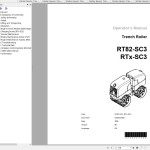 Wacker Neuson RTLx-SC3 Operator's Manual, Repair Manual & Parts Catalog 5200019250