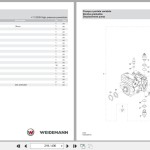 Weidemann 1250CX35 1250 Spare Parts Catalog PDF 07.2025 IT ES EN