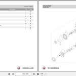 Weidemann 1250CX35 Kabine 12xxCX Kab Spare Parts Catalog PDF 1000326019 04.2019 IT ES EN