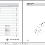 Weidemann 1260 RL22 Spare Parts Catalog PDF 1000326020 04.2019 IT ES EN