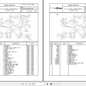 Wirtgen 2500 SM 06.26 146585 II Parts Catalog