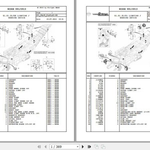 Wirtgen 4200 SM 03.35 2127092 Parts Catalog