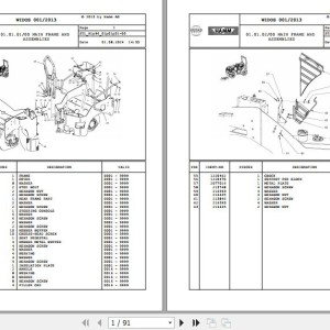 Wirtgen Hamm HD 14 TT H1.96 2106595 Parts Catalog