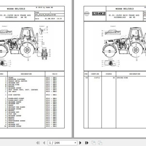 Wirtgen Hamm HW90 H1.23 1227440 Parts Catalog