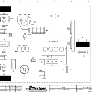 Wirtgen W 50 Circuit Diagram 185196_01 PDF