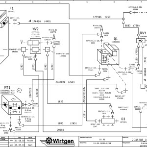 Wirtgen W 50 Circuit Diagram 2045285_10 PDF