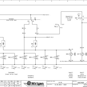 Wirtgen W 50 Circuit Diagram 2057469_03 PDF