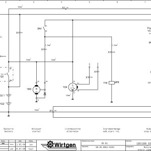 Wirtgen W 50 DC Circuit Diagram 185189_03 PDF
