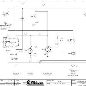 Wirtgen W 50 DC Circuit Diagram 2069585_05 PDF
