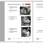 Wirtgen Hamm 1.3 GB Training, Operating Parts Manual & Schematic