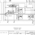 Vogele Vision 5200-2 Hydraulic Diagrams