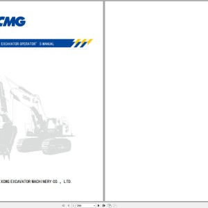 XCMG XE215DA Operators Manual Schematic
