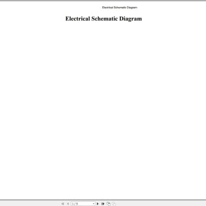 XCMG XE335C Electrical Schematic PDF