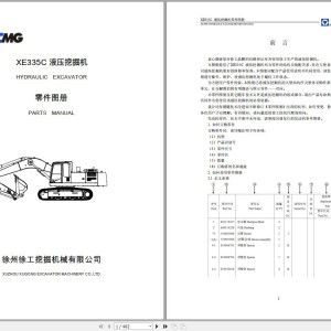 XCMG XE335C Parts Catalog PDF