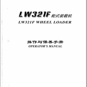 XCMG LW321F Operation Manual