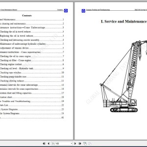 XCMG XGC180 Maintenance Manual