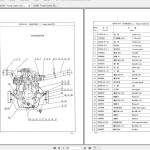 XCMG ZX16K-ZX50K Part Catalogue