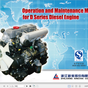 Xinchai D Series Diesel Engine Operation & Maintenance Manual