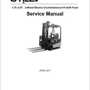 Yale A370 (UT13-20PTE) Service Operation Maintenance Manual